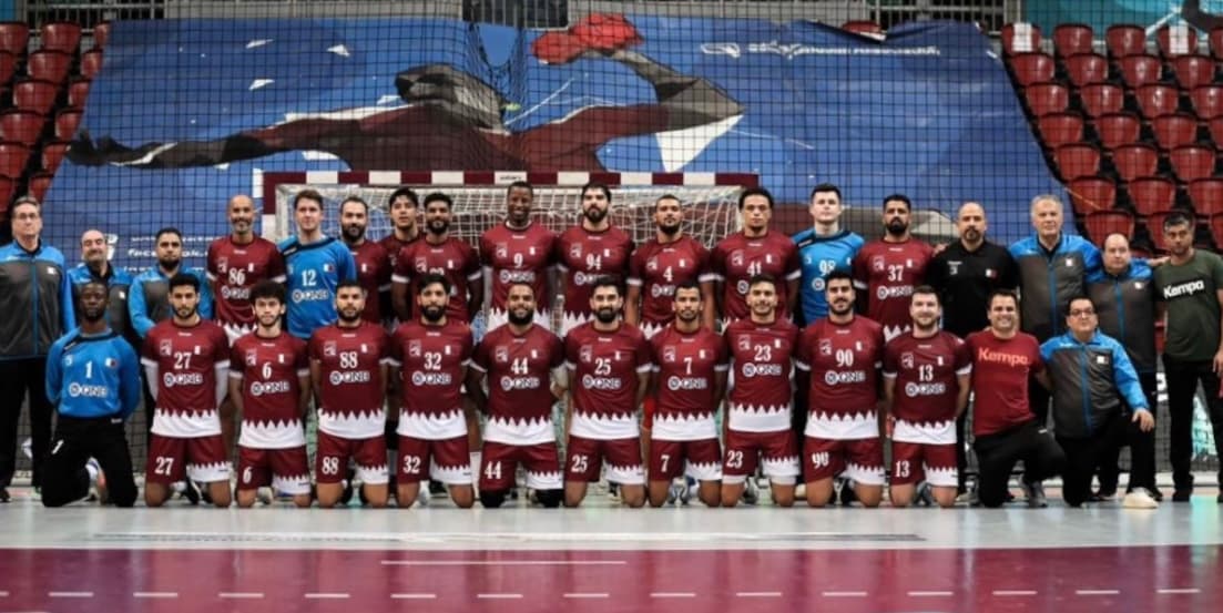 Maglajlije u dresu reprezentacije Katara na Svjetskom prvenstvu u rukometu
