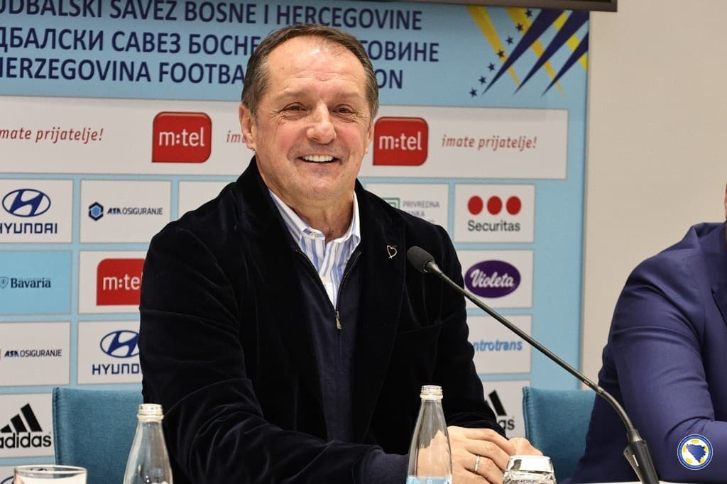 Faruk Hadžibegić novi selektor fudbalske reprezentacije BiH