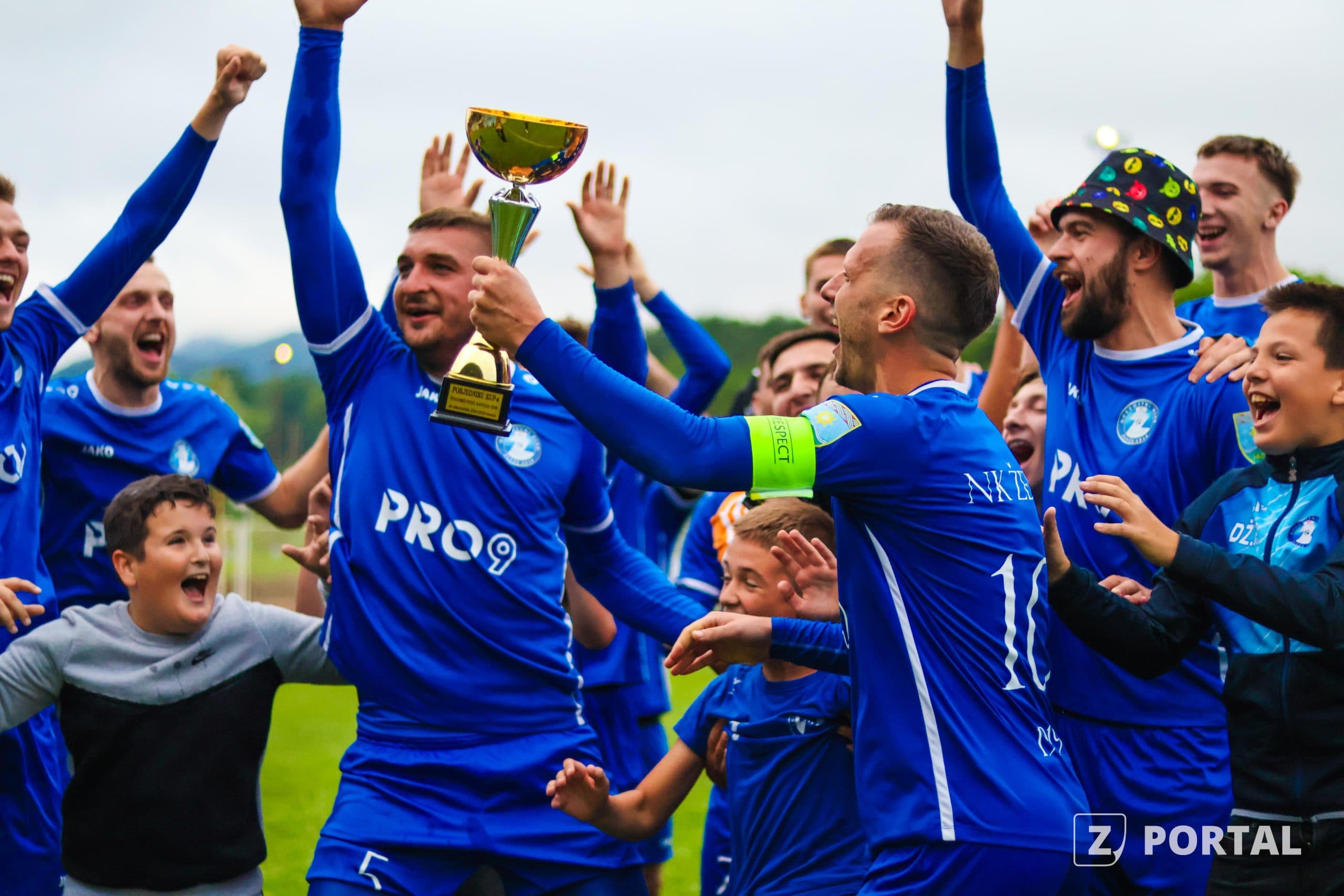 Nogometaši Žepča 1919 uvjerljivom pobjedom protiv Vareša osvojili Kup ZDK