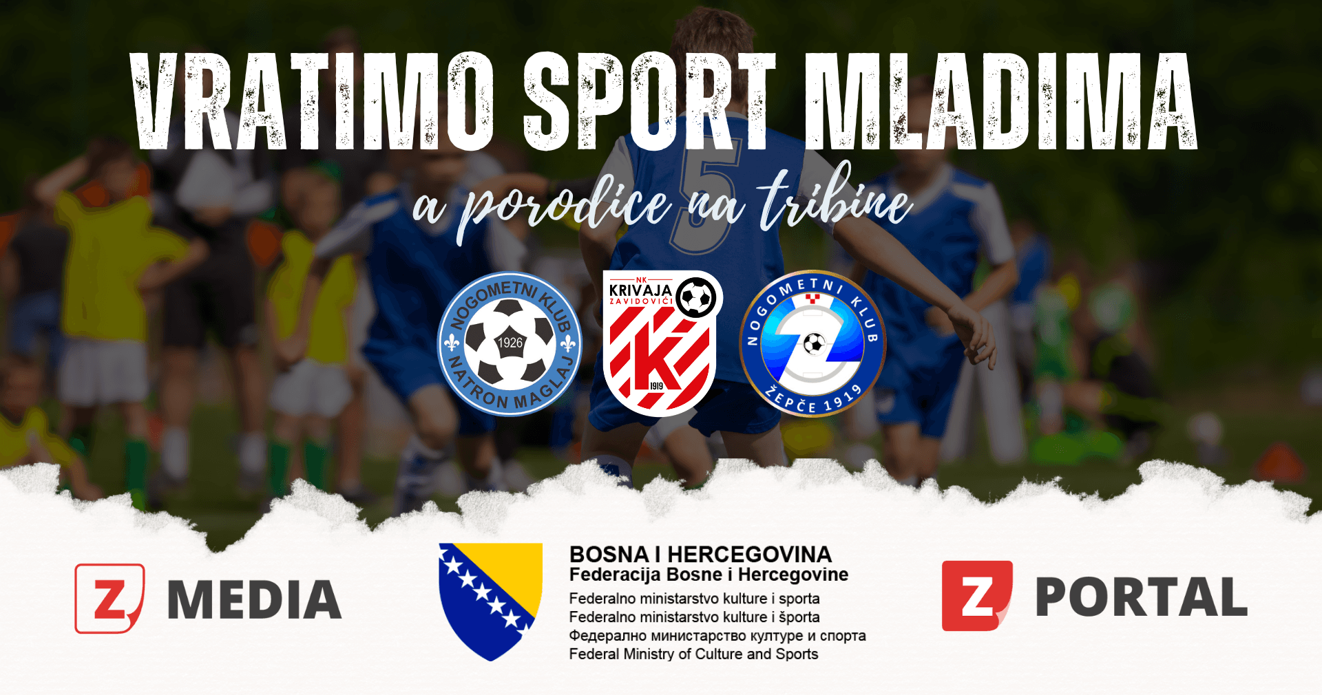 Z Portal počinje implementaciju projekta “Vratimo sport mladima”