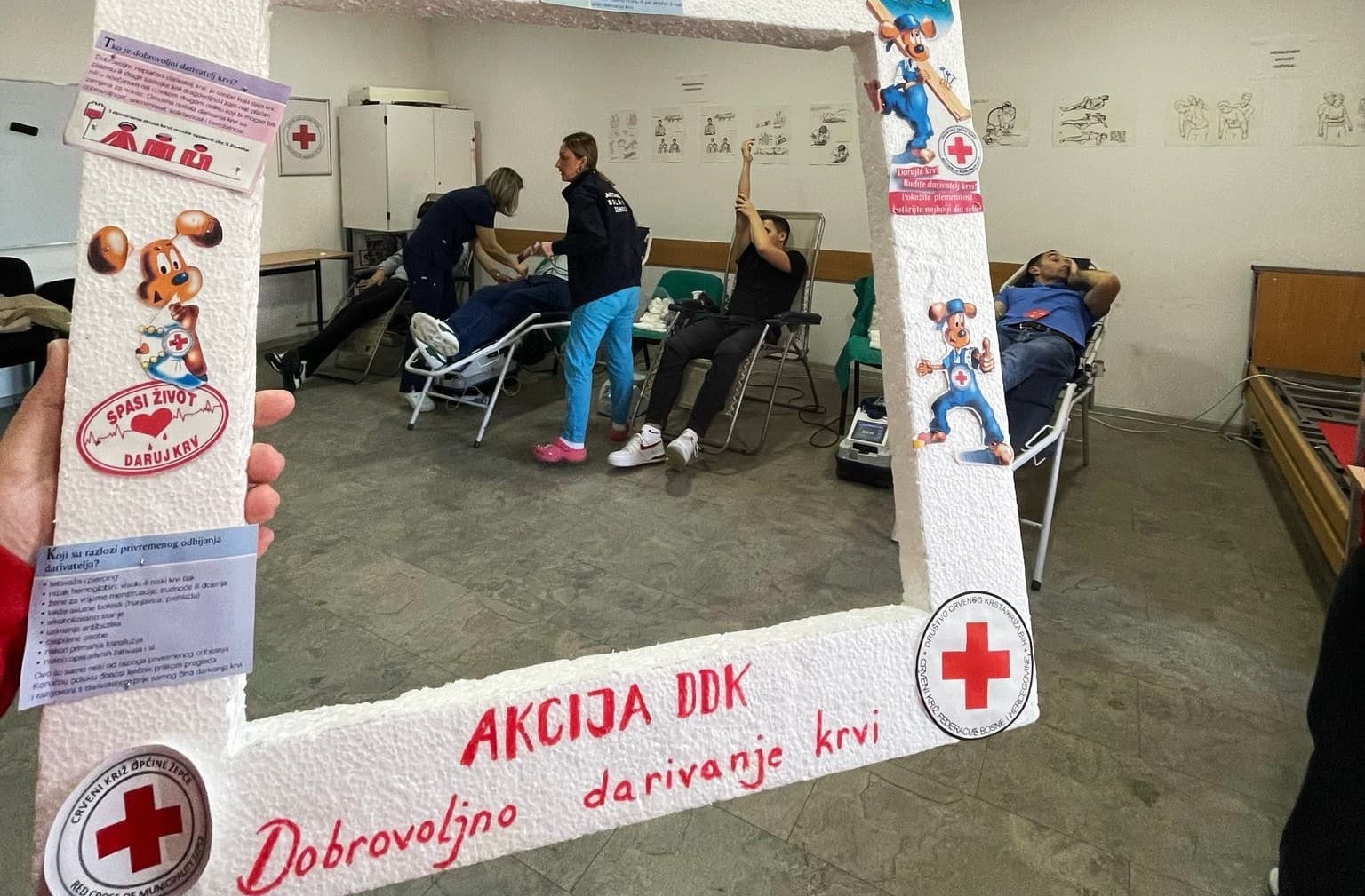 Odličan odziv na akciji dobrovoljnog darivanja krvi u Žepču