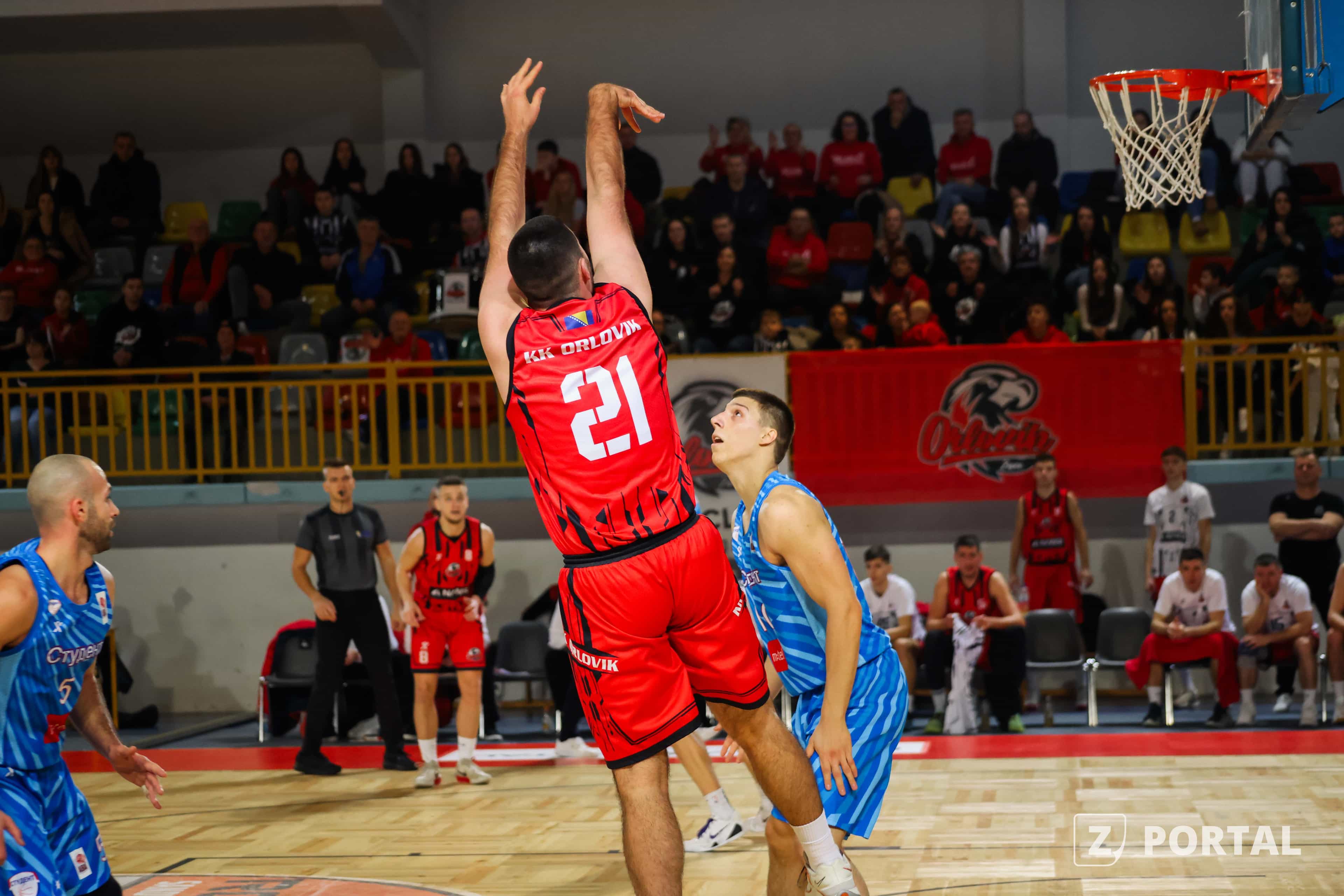 Košarkaši Širokog za jedan koš bolji od Orlovika