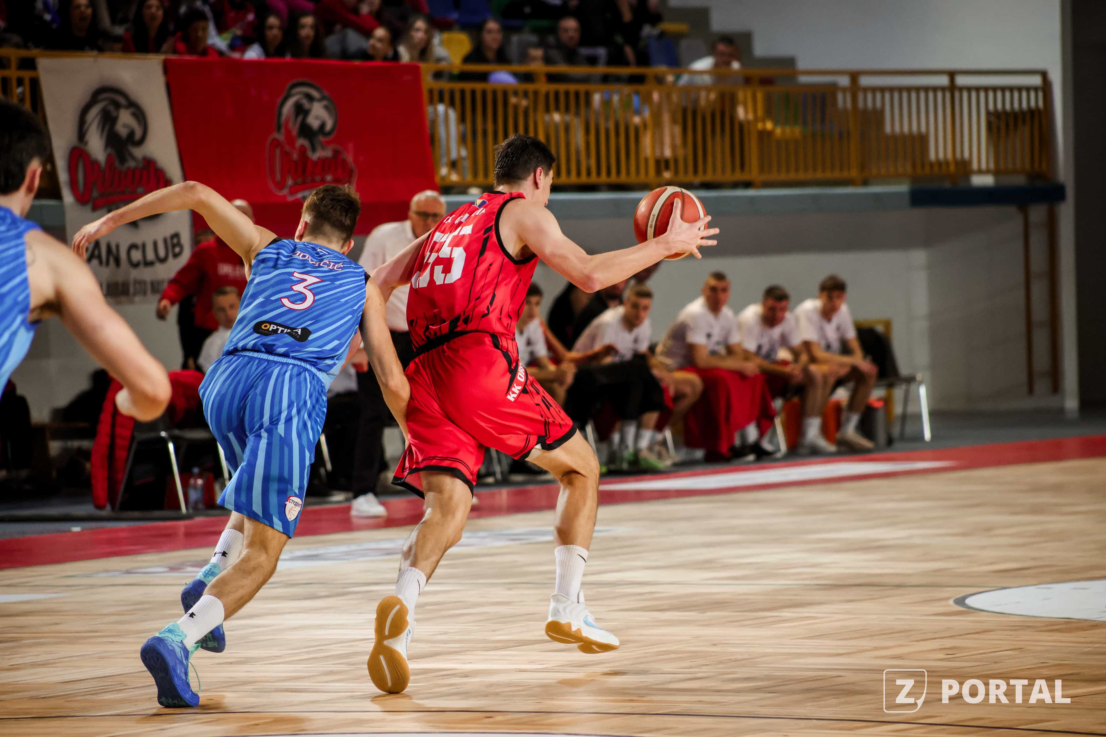 Uvjerljiva pobjeda košarkaša Orlovika protiv Studenta